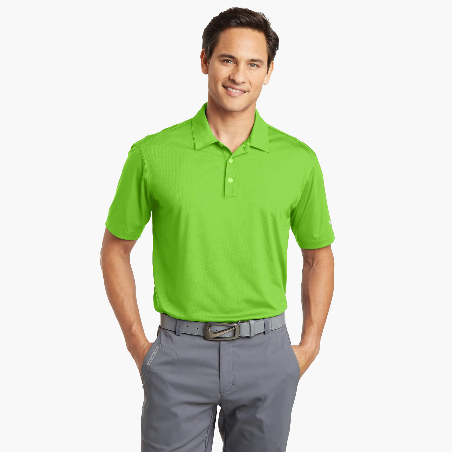 nike dri fit mesh polo
