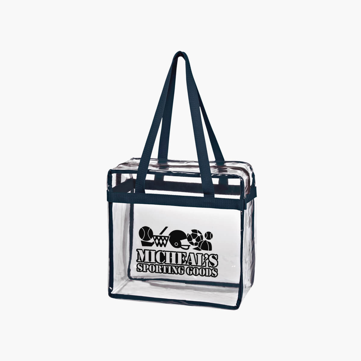 Clear Tote Bag With Zipper HALO Branded Solutions