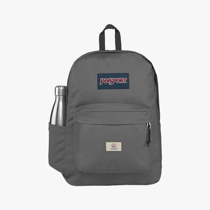 gray small jansport backpack Right Pack - Durable Daypack with Padded 15 Laptop Sleeve, Spacious Main Compartment & Integrated Water Bottle Pocket Meet Seattle Packs younger sibling Jansport Graphite Grey SUPERBREAK Backpack